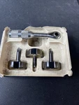 Blue Point YA480B Roller Ratcheting Right Tight Access Angle Screwdriver Set. Fixed Price $57.00.