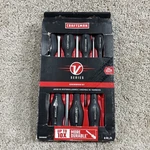 Craftsman V-series Screwdriver Set, Piece (CMHT65618V) New Phillips & Flat. Fixed Price $169.99.