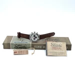 Szanto Time 3000 Series Mens Quartz White Dial Stainless Steel Chronograph Watch. Fixed Price $149.99.