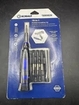Kobalt 18-IN-1 Precision Micro Screwdriver Set Compact Bit Holder Torx Flat Phil. Fixed Price $45.95.