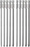 Saipe 10PCS Magnetic Phillips Screwdriver Bit Set 8"(200MM) Extra Long Cross Hea. Fixed Price $24.00.