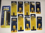 Irwin 3512052C #2 Square Hex Shank Head Insert (20)BITS Plus Magnetic Holder. Fixed Price $12.99.