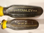 Vintage Set Of Stanley Workmaster Screwdrivers 66-196 & 65-302. Fixed Price $15.00.