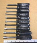 Vaco Qty. 10 Metric Nut Drivers, For Price - Sizes 4MM To 11MM New. Fixed Price $89.90.