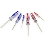 Husky 6-PIECE Acetate Screwdriver Set Phillips Slotted Platet Blades Color Coded. Fixed Price $24.98.