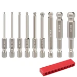 Saipe 9PCS Metric Ball End Hex Screwdriver Bit Set, Magnetic One Size. Fixed Price $14.76.