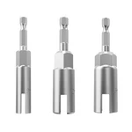 3 Pack 1/4" Hex Shank Power Wing Driver Set,slot Nuts Drill Bit. Fixed Price $26.08.