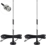 Police Scanner Antennas, 20-1300MHZ Bnc Male, Vhf Uhf Radio. Fixed Price $12.48.