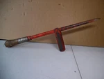 Vintage 18" Lutz File & Tool Co Screwdriver W/high Torque Lever Super Heavy Duty. Fixed Price $33.00.