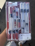 Sears Craftsman Screwdriver Set, Nos Usa (18 Pcs). Fixed Price $99.99.