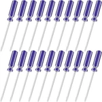 20 Pack Mini Slotted Screwdriver 3.0MM Flat Head 5.12" (130 Mm) Length Precis.... Fixed Price $17.82.