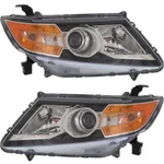 For 2014-2017 Honda Odyssey Headlight Driver And Passenger W/bulbs Capa. Fixed Price $331.79.