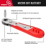 Right Angle Screwdriver 14 Piece Mini Ratchet Set, Offset Low Pro.... Fixed Price $20.26.