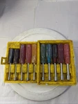 Xcelite Made Usa Vintage 10 Piece Hollow Shaft Nutdriver Set HS-6-18. Fixed Price $44.99.
