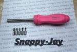 Snap-on Tools Usa Rare Hot Pink Hard Handle Ratcheting Screwdriver SSDMR4BP. Fixed Price $189.95.