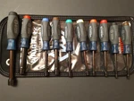 Wright 9214 - 10 Pc Cushion Grip H.d Nut Driver Set 3/16 9/16 Canvas Pouch. Fixed Price $129.75.