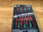Metric Nut Set, 7 Pc. 6258 Atd Steel Alloy & Sets. Fixed Price $20.00.