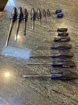 Snap On SGDX160BFMB Pc Screwdriver Set 8 Phillips Flat. Fixed Price $379.95.