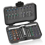 50 1 Magnetic Screwdriver Set, Multi Bit Ratcheting Se.... Fixed Price $18.62.