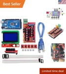 3D Printer Control Kit Ramps 1.4 MEGA2560 Lcd Stepper Driver For Reprap. Fixed Price $90.96.