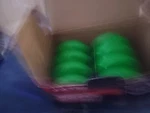 Rollerex VXT500 Inline Indoor/outdoor Skate Wheels 8-PACK Green 72MM. Fixed Price $15.99.