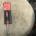 Milwaukee 48-22-2424 3/8" Hollow Shaft Nut Driver(new). Fixed Price $7.75.