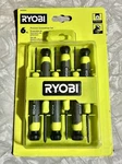 New Ryobi 6-PIECE Precision Screwdriver Set. Fixed Price $12.00.