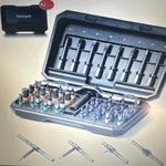 Faireach 42-IN-1 Ratcheting Screwdriver Bit Set, Magnetic 1/4" Hex, 42PC. Fixed Price $37.90.
