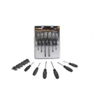 Allied 19104 6 Piece Screwdriver Set Aluminium Rack. Fixed Price $36.99.
