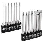 Mulwark 14PC Security Torx Bit Set 3" Long Tamper Proof Star Screwdriver .... Fixed Price $19.13.