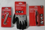 Craftsman Tool Bundle Offset Screwdriver 3 Pc Gloves, Adapt All New. Fixed Price $25.95.