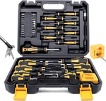 Magnetic Screwdrivers Set With Case, Amartisan 43-PIECE Includs Slotted, Phillip. Fixed Price $24.50.