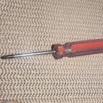 Trisonic PH1X3" Phillips Screwdriver Red Clear Plastic Handle Steel. Fixed Price $8.50.