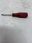 Vntg Craftsman Red Mini Screwdriver 47100 Pr. Fixed Price $5.00.