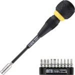Vessel Ball Grip Ratchet Interchangeable Screwdriver With 10PC Bit Set 2200MBH12. Fixed Price $35.99.