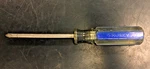 Husky, No. Phillips Screwdriver, Blue Clear Handle, P2, 681-410 Z Hd, Usa. Fixed Price $7.99.