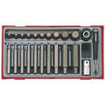 Teng TTHEX23 Metric Tip Set, Pieces - 1.3CM Drive. Fixed Price $148.84.