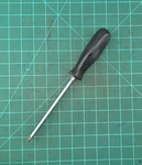 Snap On Tools Vintage STDP63 #3PHILLIPS Tri-lobe Triangle Black Screwdriver. Fixed Price $30.00.