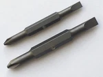 Double Ended Replacement Bits For 6 In 1 Screwdriver (phillips & Slotted). Fixed Price $9.95.