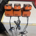 Fein Highpower 18V Li-ion 3AH Battery Model B18A.179.01 Orange. Fixed Price $300.00.