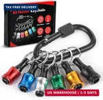 Push To Unlock,katerk 6PCS 1/4 Inch Hex Shank Aluminum Alloy Screwdriver Bit Hol. Fixed Price $17.23.
