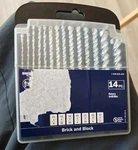 New Bosch 14 Piece Brick & Block Rotary Drill Bit Set BM5000. Fixed Price $5.00.