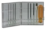 Xcelite 99PS41MMBPN Precision Screwdriver Set, Ball Hex, Metric, Pcs. Fixed Price $100.00.