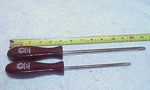 Matco Tools Sdm 128P4 106P3 #3 & #4 Phillips Long Screwdriver Maroon Handle Pair. Fixed Price $18.00.