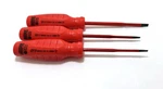New Proto 1000V Insulated Flathead Screwdriver Set Pc 9/64, 5/32, 7/32. Fixed Price $21.95.