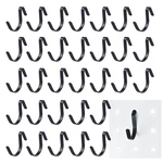 Black J Hooks Accessories - 40PCS Metal For Hanging. Fixed Price $18.51.