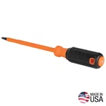 Klein Tools 6846INS Insulated Screwdriver, #2 Square Tip, 6-INCH Round Shank. Fixed Price $15.22.