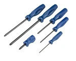 9462 - Phillips Screwdriver Pcs Setlarge Ergonomic Handle W/pouch #0 #4. Fixed Price $102.15.