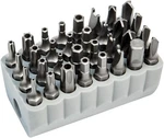 Klein Tools 32525 Tamperproof Bit Set, 32-PIECE, Magnetic, Torx, Small, Gray. Fixed Price $32.48.