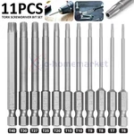 11PCS T6-T40 Magnetic Head Torx Screwdriver Bit Set Security Tamper Proof Star. Fixed Price $5.99.